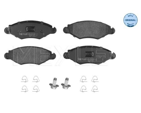 Kit de plaquettes de frein, frein à disque MEYLE-ORIGINAL Quality 025 235 9718, Image 2