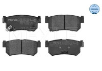 Kit de plaquettes de frein, frein à disque MEYLE-ORIGINAL Quality 025 236 7315/W