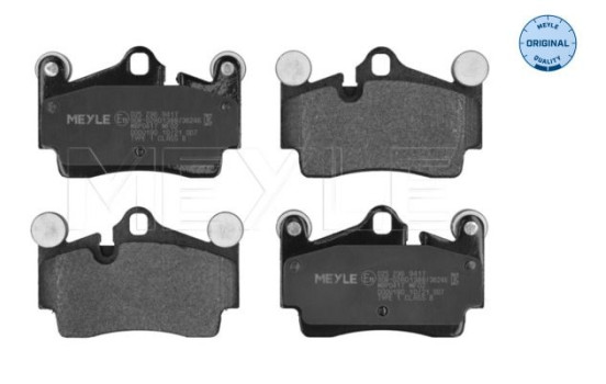 Kit de plaquettes de frein, frein à disque MEYLE-ORIGINAL Quality 025 236 9417, Image 2