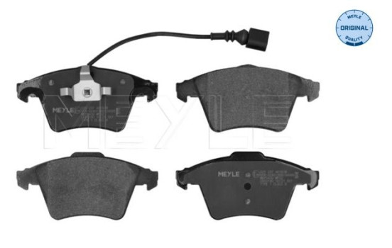 Kit de plaquettes de frein, frein à disque MEYLE-ORIGINAL Quality 025 237 4618/W, Image 3