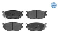Kit de plaquettes de frein, frein à disque MEYLE-ORIGINAL Quality 025 237 7716/W
