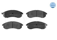 Kit de plaquettes de frein, frein à disque MEYLE-ORIGINAL Quality 025 238 7914/W