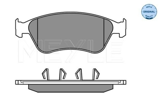 Kit de plaquettes de frein, frein à disque MEYLE-ORIGINAL Quality 025 238 9620/W, Image 2