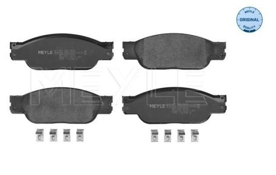 Kit de plaquettes de frein, frein à disque MEYLE-ORIGINAL Quality 025 239 0818, Image 2
