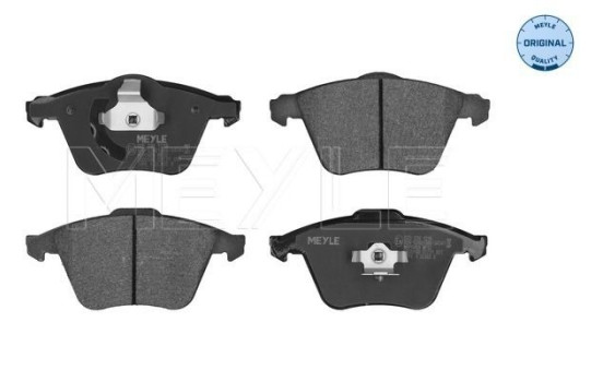 Kit de plaquettes de frein, frein à disque MEYLE-ORIGINAL Quality 025 239 1218