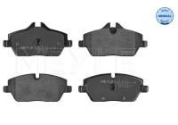 Kit de plaquettes de frein, frein à disque MEYLE-ORIGINAL Quality 025 239 1517