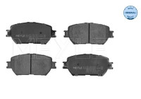 Kit de plaquettes de frein, frein à disque MEYLE-ORIGINAL Quality 025 239 2817