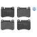 Kit de plaquettes de frein, frein à disque MEYLE-ORIGINAL Quality 025 239 4516, Vignette 2