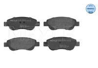 Kit de plaquettes de frein, frein à disque MEYLE-ORIGINAL Quality 025 239 5917