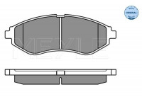 Kit de plaquettes de frein, frein à disque MEYLE-ORIGINAL Quality 025 239 7417