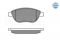 Kit de plaquettes de frein, frein à disque MEYLE-ORIGINAL Quality 025 239 8119/W