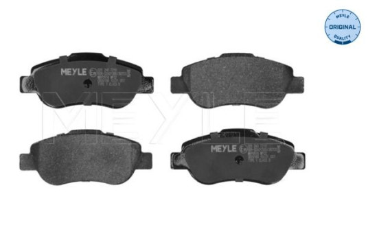 Kit de plaquettes de frein, frein à disque MEYLE-ORIGINAL Quality 025 240 7218