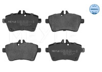 Kit de plaquettes de frein, frein à disque MEYLE-ORIGINAL Quality 025 240 7719