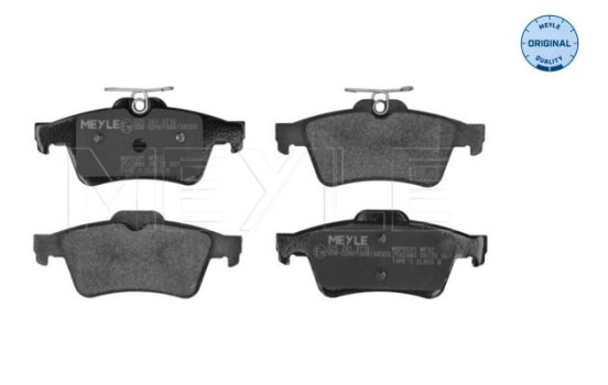 Kit de plaquettes de frein, frein à disque MEYLE-ORIGINAL Quality 025 241 3716, Image 3
