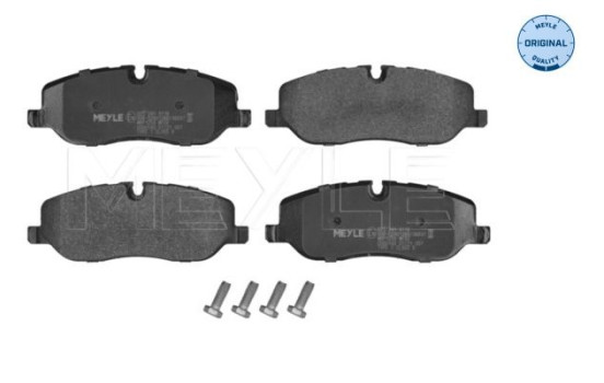Kit de plaquettes de frein, frein à disque MEYLE-ORIGINAL Quality 025 241 9118, Image 2