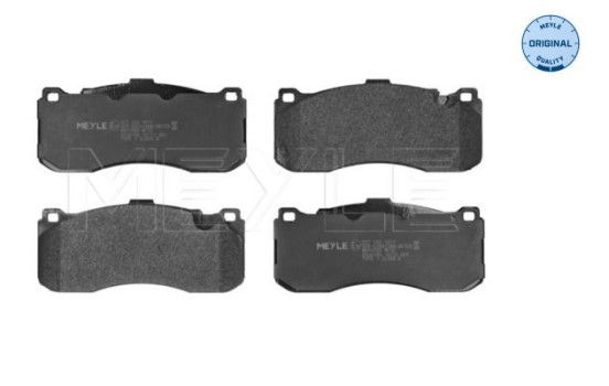 Kit de plaquettes de frein, frein à disque MEYLE-ORIGINAL Quality 025 243 1617, Image 2