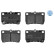 Kit de plaquettes de frein, frein à disque MEYLE-ORIGINAL Quality 025 243 2317, Vignette 3