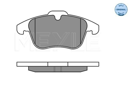 Kit de plaquettes de frein, frein à disque MEYLE-ORIGINAL Quality 025 243 3218, Image 2