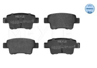 Kit de plaquettes de frein, frein à disque MEYLE-ORIGINAL Quality 025 243 4917