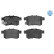 Kit de plaquettes de frein, frein à disque MEYLE-ORIGINAL Quality 025 244 3514/W