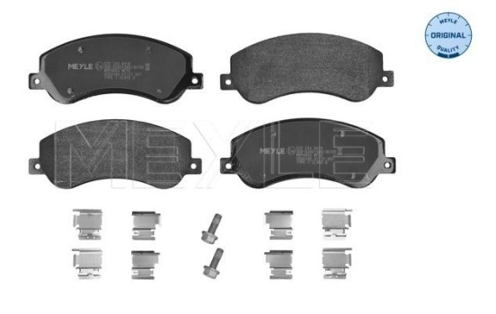 Kit de plaquettes de frein, frein à disque MEYLE-ORIGINAL Quality 025 244 8418, Image 2