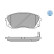 Kit de plaquettes de frein, frein à disque MEYLE-ORIGINAL Quality 025 245 0116/W, Vignette 4