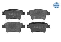 Kit de plaquettes de frein, frein à disque MEYLE-ORIGINAL Quality 025 245 4016