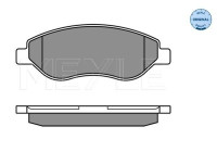 Kit de plaquettes de frein, frein à disque MEYLE-ORIGINAL Quality 025 245 5019/W