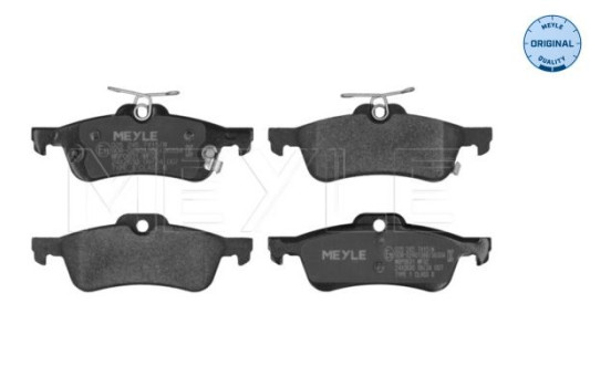 Kit de plaquettes de frein, frein à disque MEYLE-ORIGINAL Quality 025 245 7415/W, Image 4