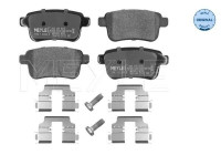 Kit de plaquettes de frein, frein à disque MEYLE-ORIGINAL Quality 025 246 9216