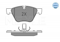 Kit de plaquettes de frein, frein à disque MEYLE-ORIGINAL Quality 025 246 9719