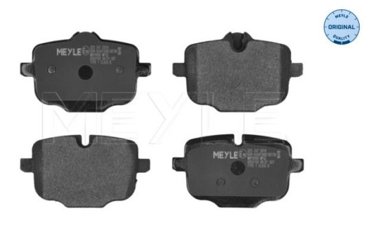 Kit de plaquettes de frein, frein à disque MEYLE-ORIGINAL Quality 025 247 0318, Image 3