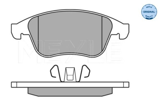 Kit de plaquettes de frein, frein à disque MEYLE-ORIGINAL Quality 025 247 1018, Image 2