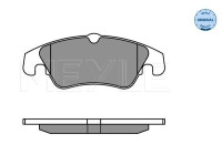 Kit de plaquettes de frein, frein à disque MEYLE-ORIGINAL Quality 025 247 4319/W