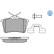 Kit de plaquettes de frein, frein à disque MEYLE-ORIGINAL Quality 025 247 6516/W, Vignette 2