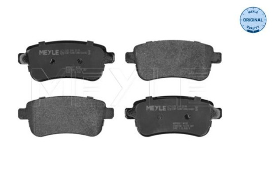Kit de plaquettes de frein, frein à disque MEYLE-ORIGINAL Quality 025 248 2015