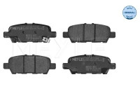 Kit de plaquettes de frein, frein à disque MEYLE-ORIGINAL Quality 025 248 7113/W