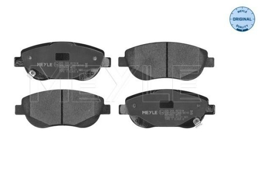 Kit de plaquettes de frein, frein à disque MEYLE-ORIGINAL Quality 025 249 4619/W, Image 4