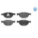 Kit de plaquettes de frein, frein à disque MEYLE-ORIGINAL Quality 025 250 4519