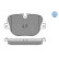 Kit de plaquettes de frein, frein à disque MEYLE-ORIGINAL Quality 025 250 8517