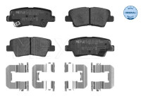 Kit de plaquettes de frein, frein à disque MEYLE-ORIGINAL Quality 025 253 3715/W
