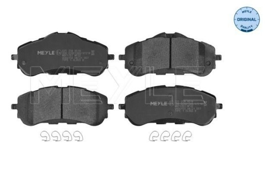 Kit de plaquettes de frein, frein à disque MEYLE-ORIGINAL Quality 025 258 9518, Image 3