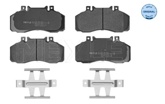 Kit de plaquettes de frein, frein à disque MEYLE-ORIGINAL Quality 025 298 3521