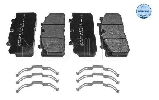 Kit de plaquettes de frein, frein à disque MEYLE-ORIGINAL: True to OE. 025 290 8826