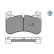 Kit de plaquettes de frein, frein à disque MEYLE-PD: Advanced performance and design. 025 205 8117/PD