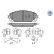 Kit de plaquettes de frein, frein à disque MEYLE-PD: Advanced performance and design. 025 220 7018/PD