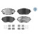 Kit de plaquettes de frein, frein à disque MEYLE-PD: Advanced performance and design. 025 227 8218/PD, Vignette 2