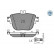 Kit de plaquettes de frein, frein à disque MEYLE-PD: Advanced performance and design. 025 227 9217/PD