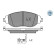 Kit de plaquettes de frein, frein à disque MEYLE-PD: Advanced performance and design. 025 247 3821/PD