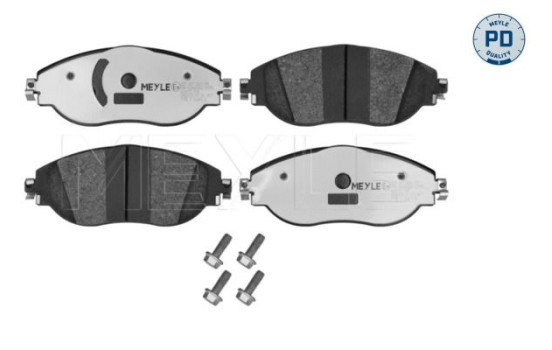 Kit de plaquettes de frein, frein à disque MEYLE-PD: Advanced performance and design. 025 247 3821/PD, Image 2